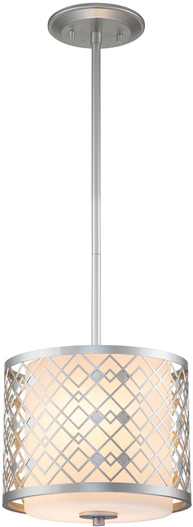 Elstead Lighting Ziggy závěsné svítidlo 2x40 W stříbrná ZIGGY-1P-S-LS