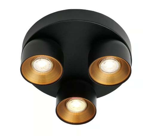 Nordlux Pitcher stropní světlo 3x10 W černá 2310420103