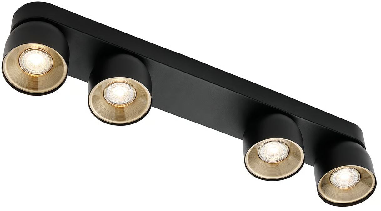 Nordlux Pitcher stropní světlo 4x10 W černá 2310430103