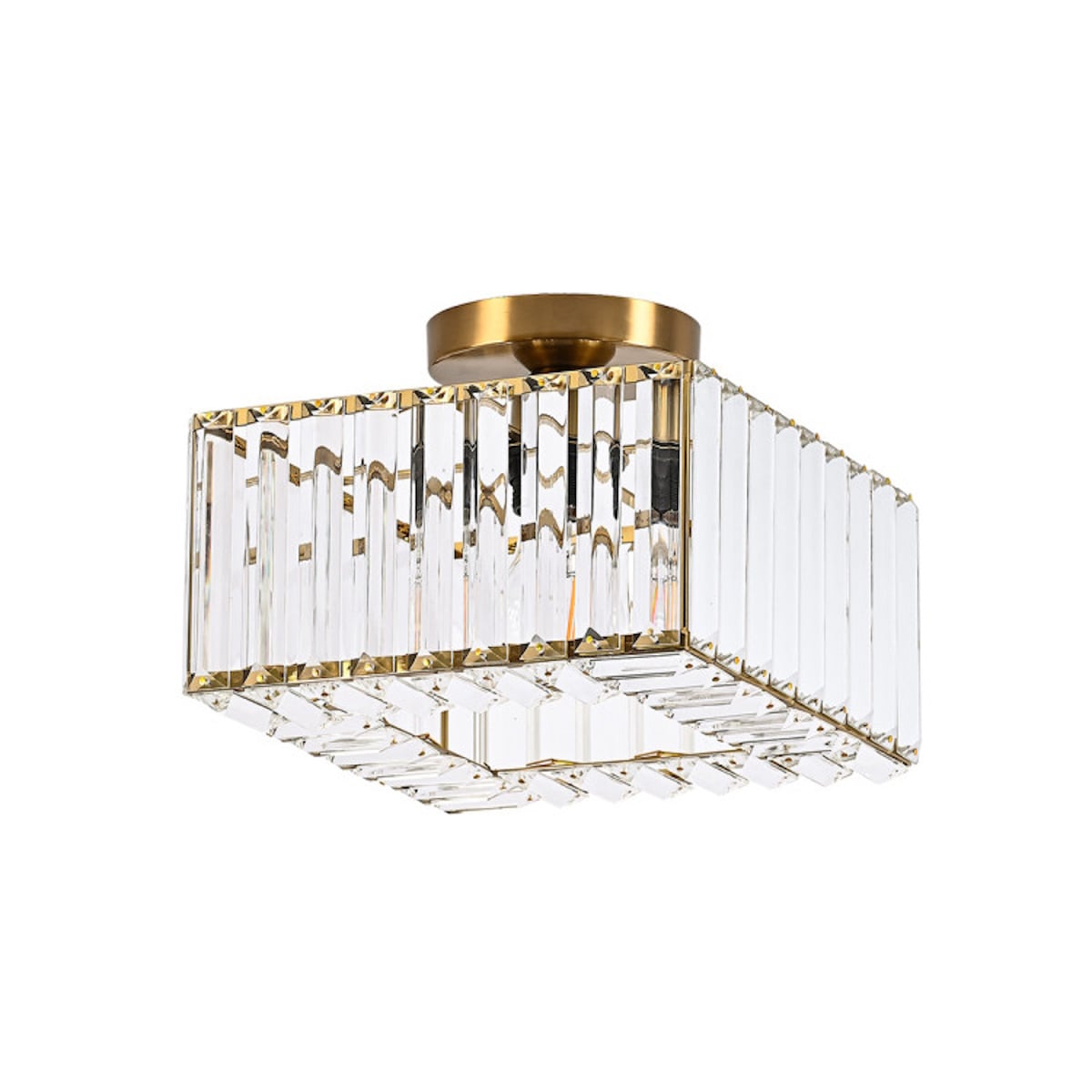 Light Prestige Vetro stropní světlo 1x15 W zlatá LP-2910/1C GD square