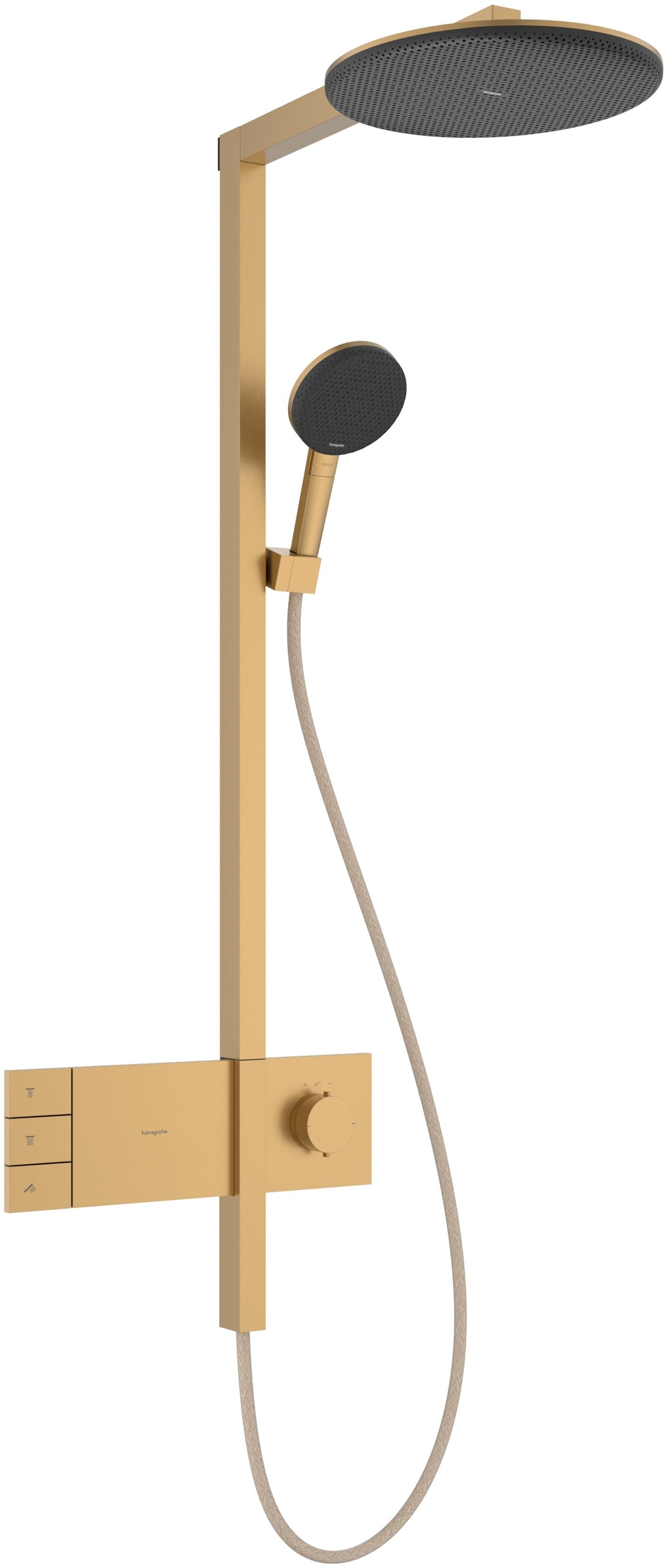 Hansgrohe Raindance Alive S sprchová sada na stěnu s termostatem s dešťovou sprchou || 24596140