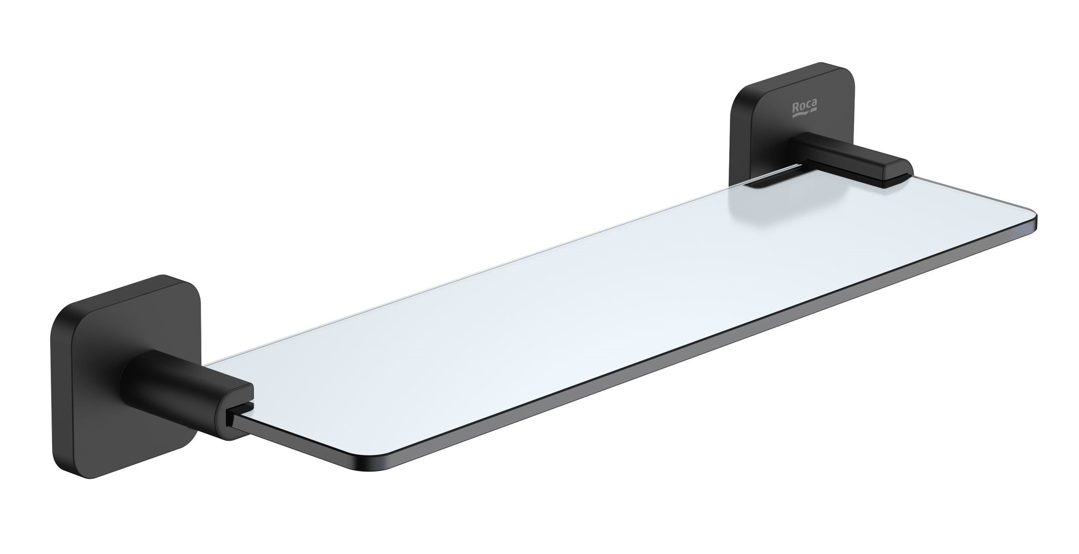 Roca Victoria koupelnová polička 35 cm černá A817888NB0