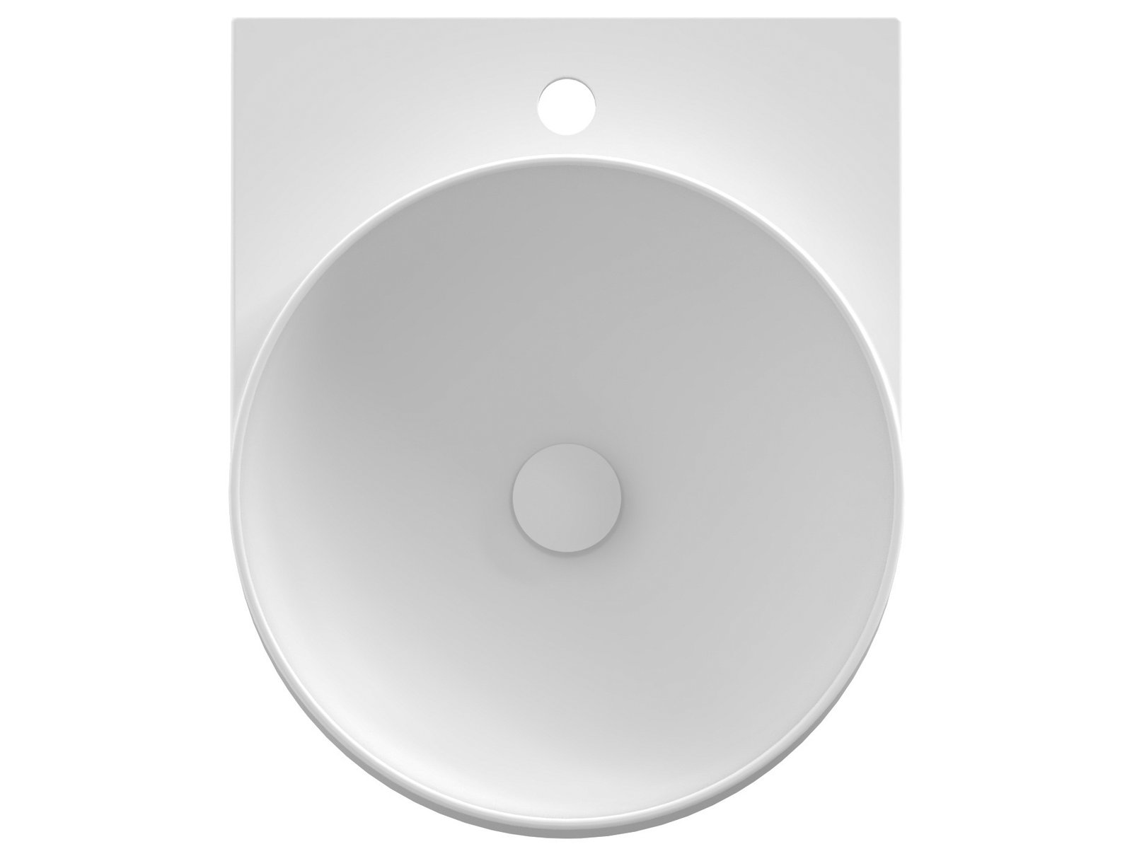 Ravak Yard umyvadlo 50x40.5 cm polokulatý klasický-nábytkový bílá XJX0E240001