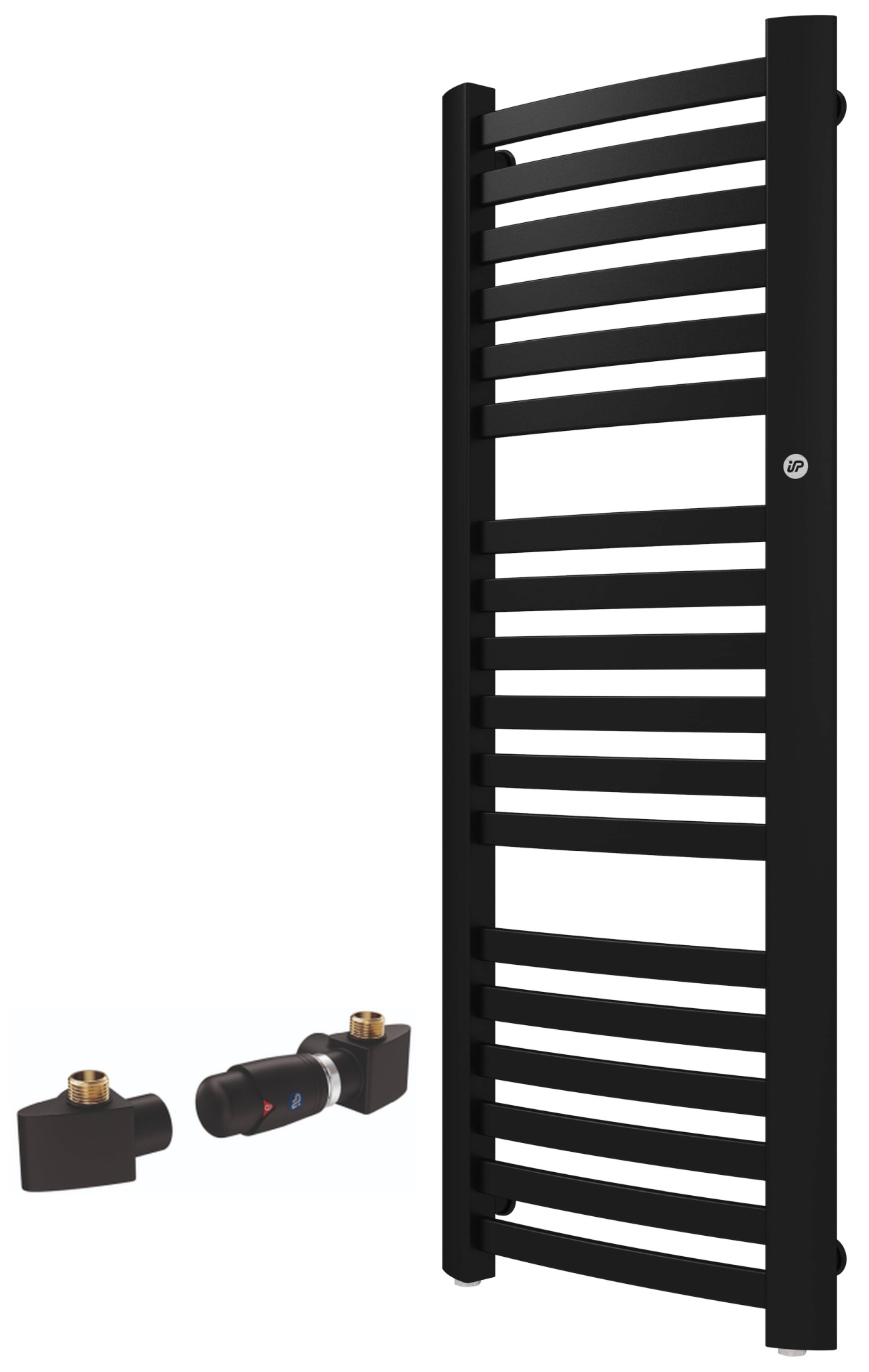 Sada termostatická sada Instal Projekt Z17 606400001C31, koupelnový radiátor Instal Projekt Retto RET-40/110C31