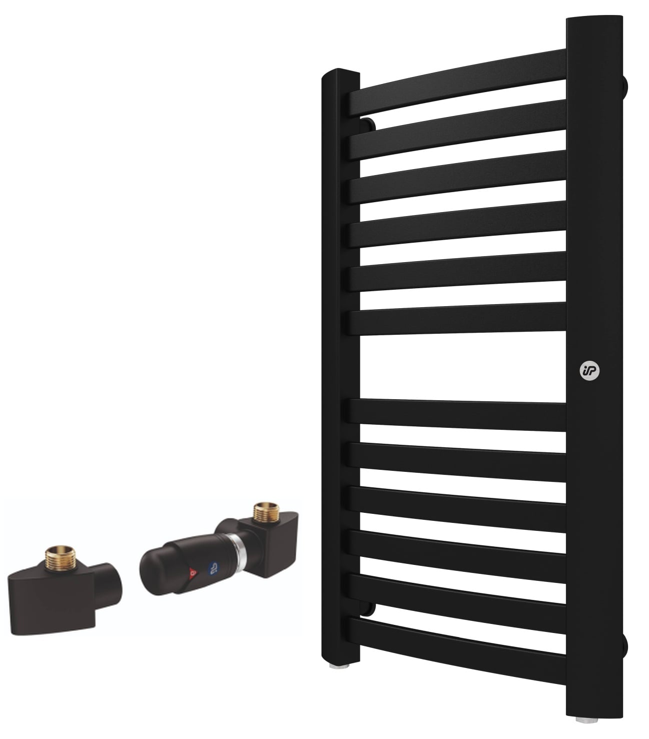 Sada termostatická sada Instal Projekt Z17 606400001C31, koupelnový radiátor Instal Projekt Retto RET-40/70C31