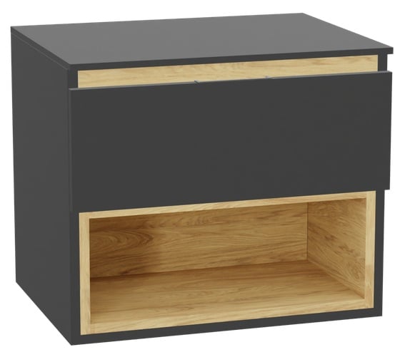 Sada korpus skříňky Excellent Tuto 2.0 MLEX.2171.600.GRBL, deska na skříňku Excellent Tuto 2.0 MLEX.2111.600.GR, MLEX.2151.600.01.GR