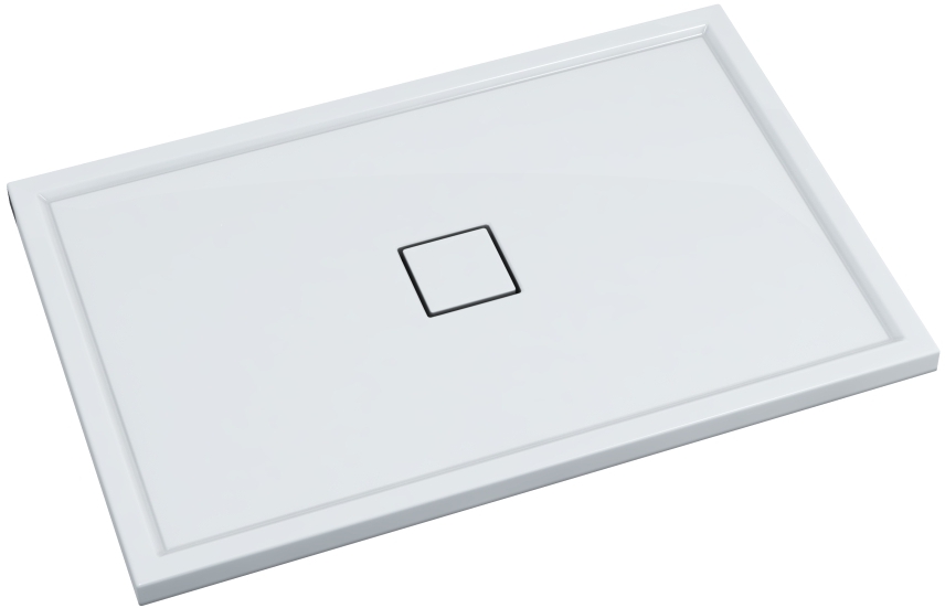 Schedline Erida obdélníková sprchová vanička 100x80 cm bílá 3SP.E4P-80100