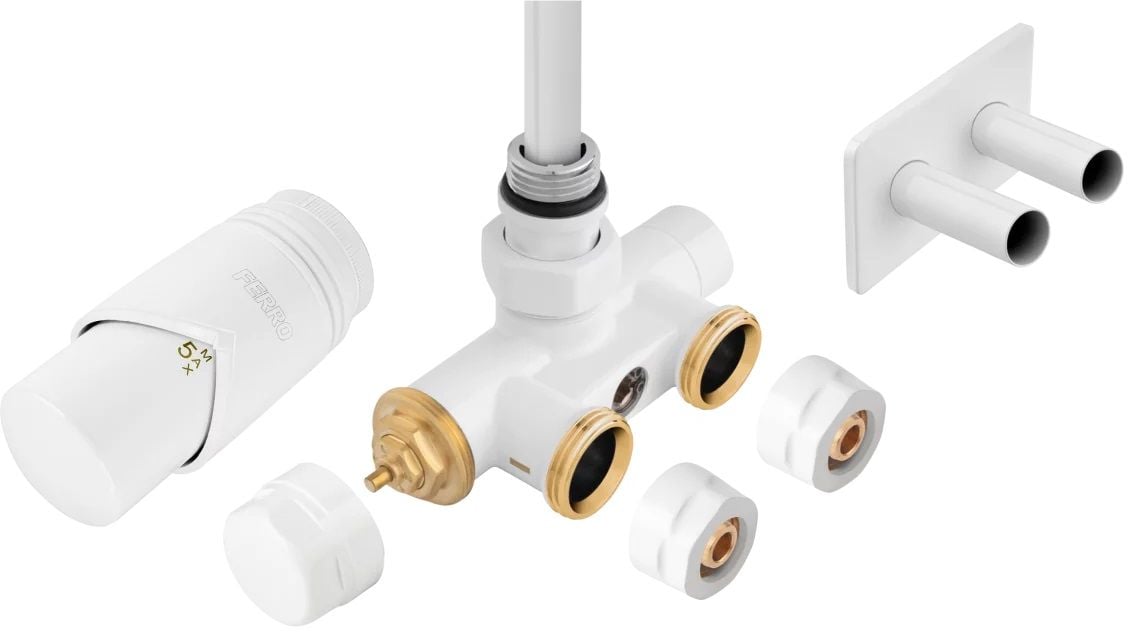 Ferro termostatická sada bílá ZTT30WH