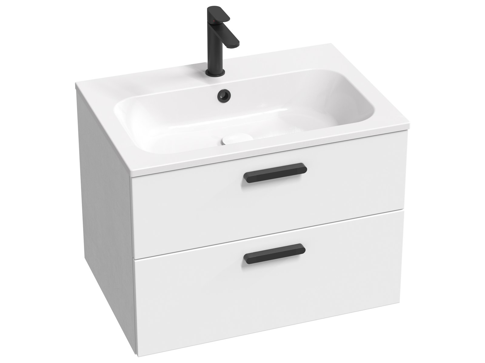 Ravak Chrome skříňka 70x49x50 cm pod umyvadlo závěsná bílá X000001745