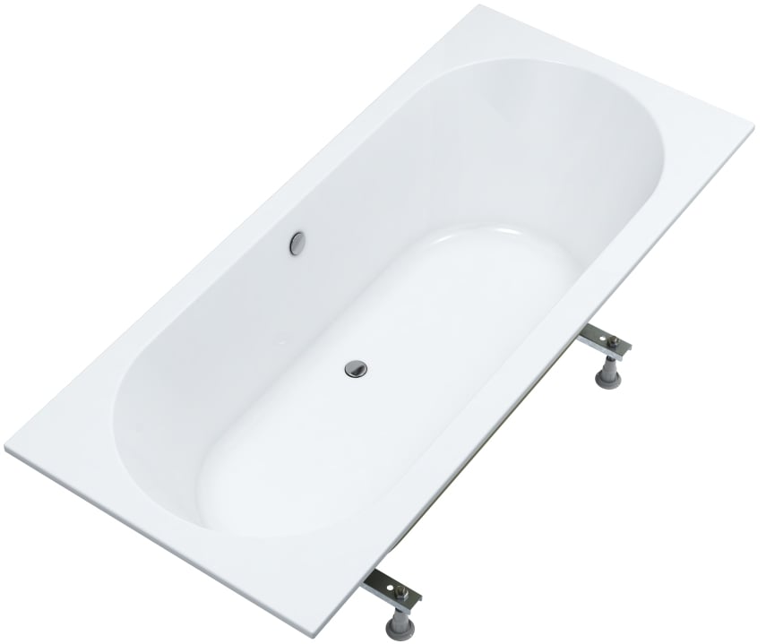 Schedline Celicia obdélníková vana 180x80 cm bílá 3WST.C1P-18080
