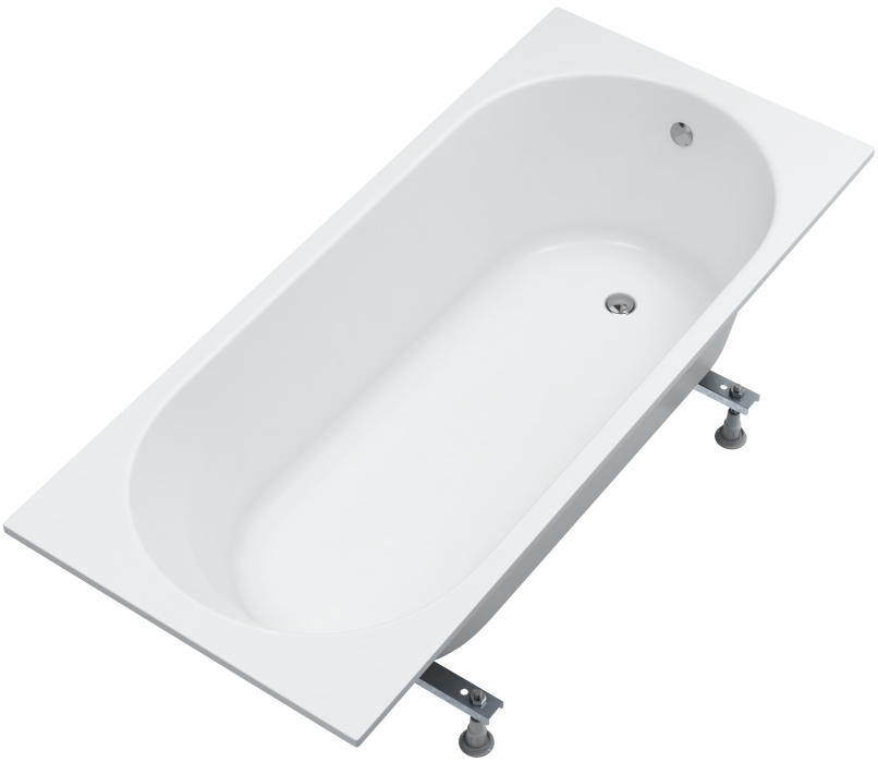 Schedline Solia obdélníková vana 170x70 cm bílá 3WST.S1P-17070