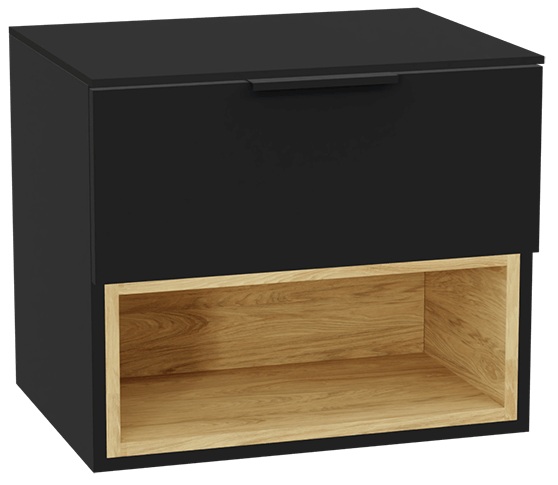 Sada korpus skříňky Excellent Tuto 2.0 MLEX.2171.600.BKBL, deska na skříňku Excellent Tuto 2.0 MLEX.2111.600.BK, MLEX.2151.600.02.BK