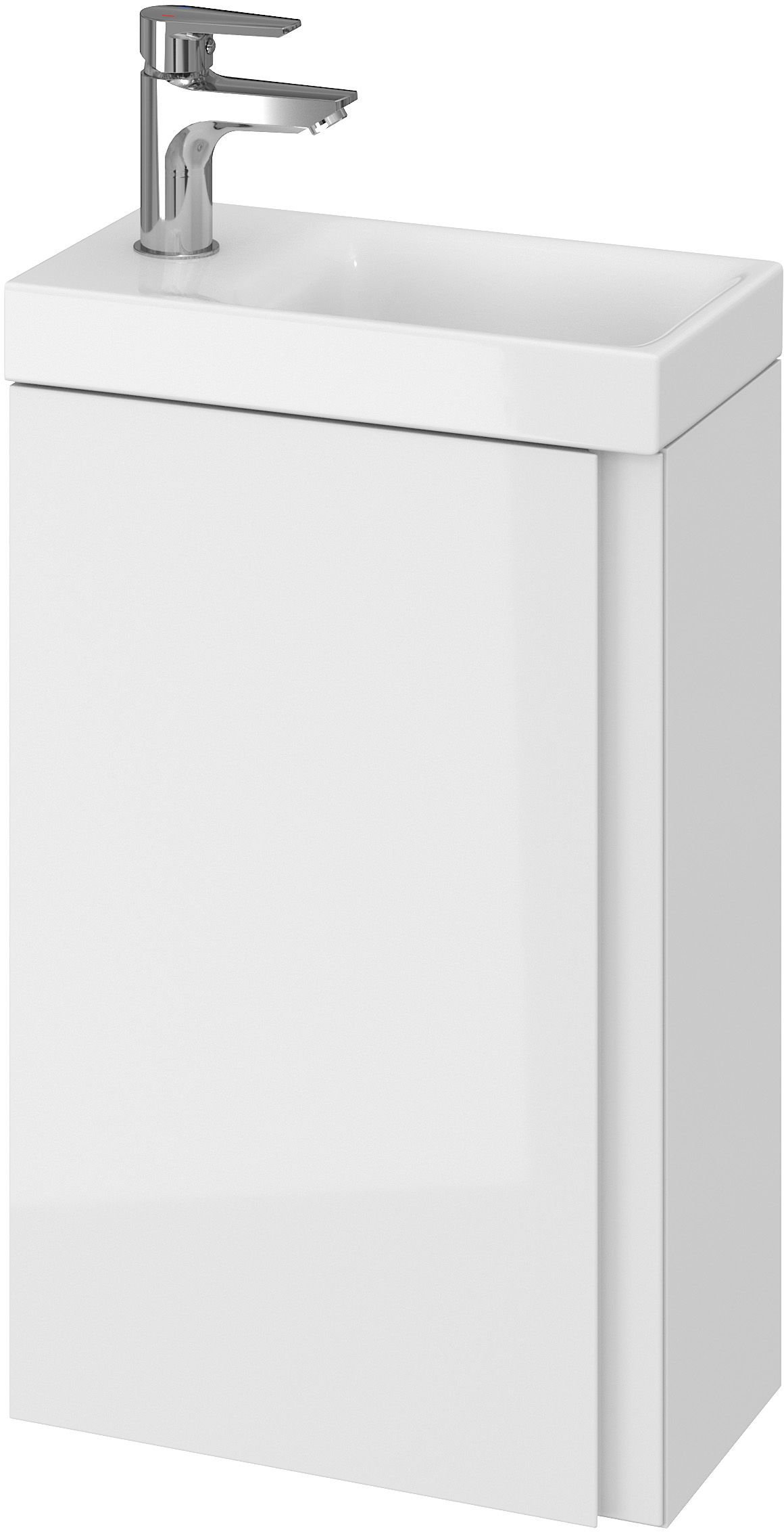 Cersanit Moduo skříňka 39x21.5x59 cm pod umyvadlo závěsná bílá S590-014-DSM