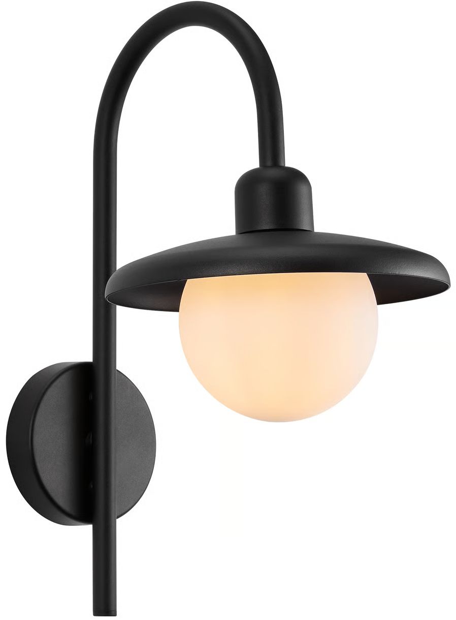 Nordlux Berlo venkovní nástěnné svítidlo 1x10 W černá 2418191003