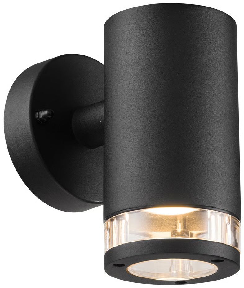 Nordlux Birk venkovní nástěnné svítidlo 1x28 W černá 45521003