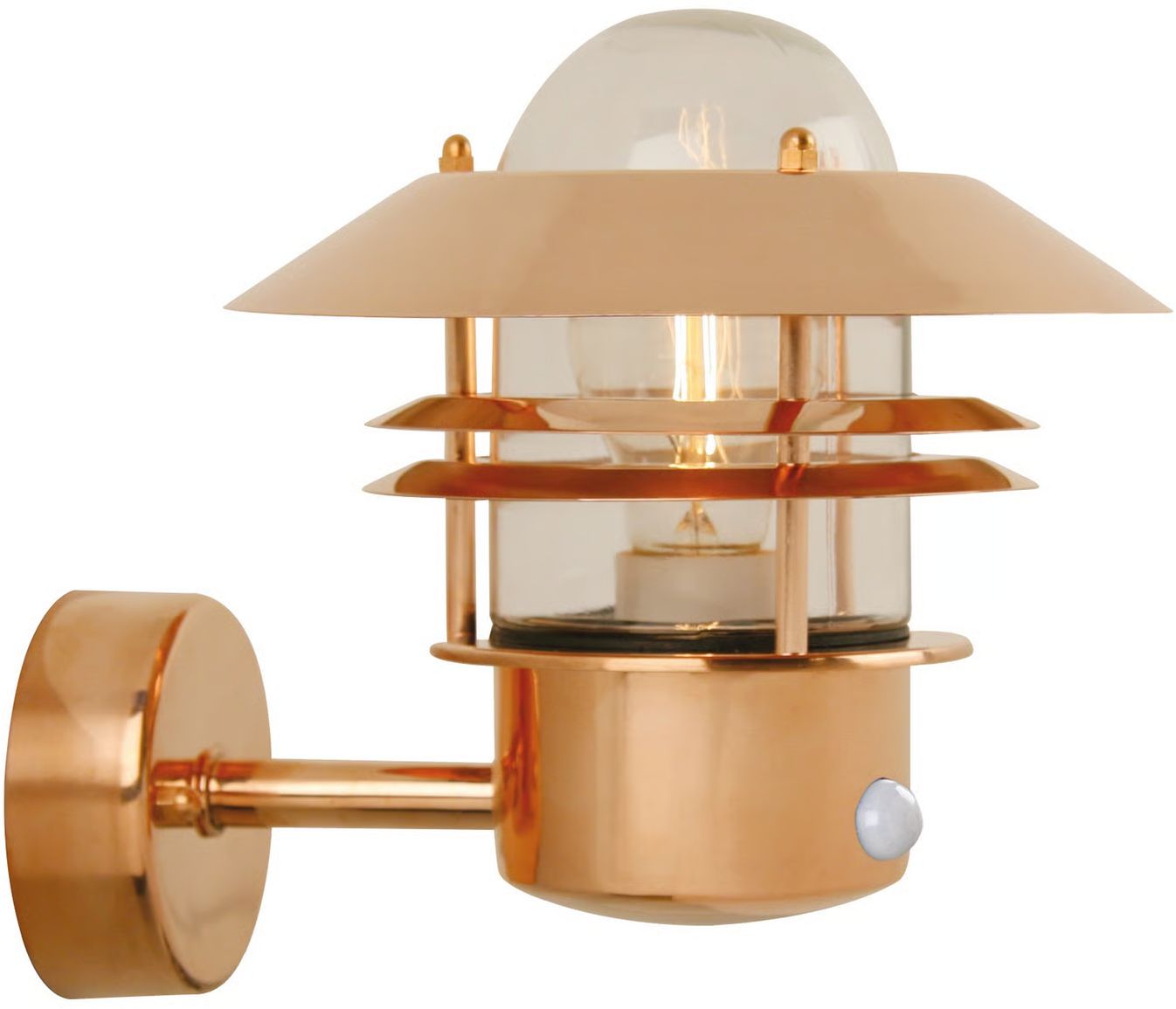 Nordlux Blok venkovní nástěnné svítidlo 1x60 W měděná 25031030