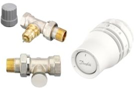 Danfoss Redia termostatická sada bílá 015G5154