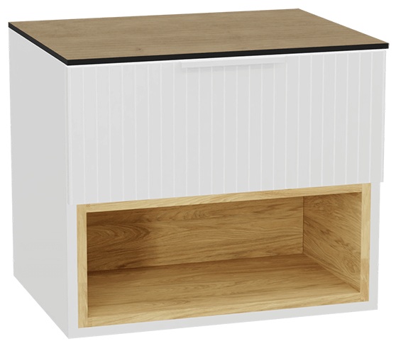 Sada korpus skříňky Excellent Tuto 2.0 MLEX.2171.600.WHBL, deska na skříňku Excellent Tuto 2.0 MLEX.2116.600.BL, MLEX.2151.600.03.WH