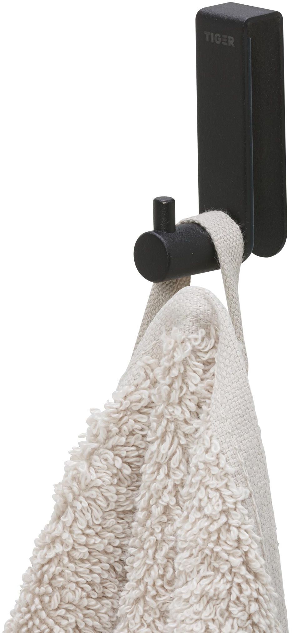 Tiger Rhino věšák na ručník černá 800723