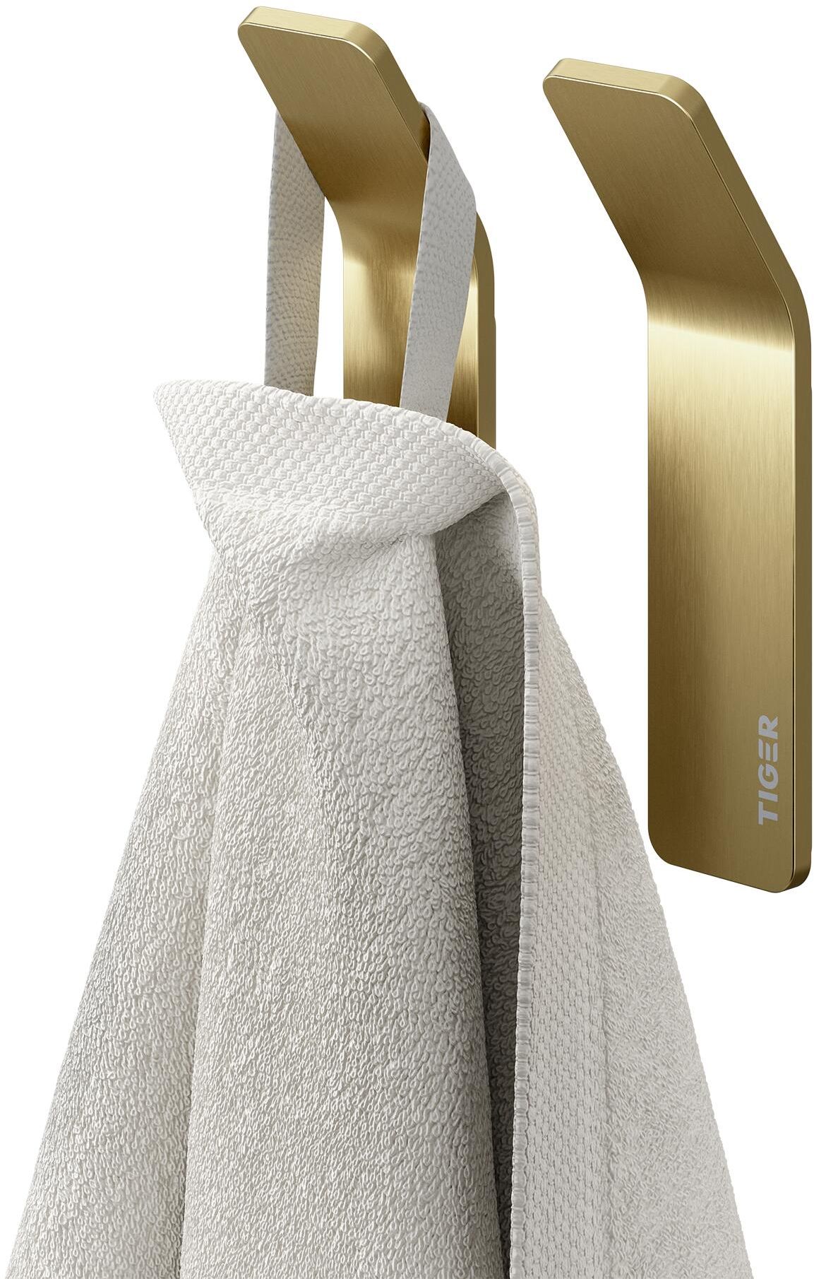 Tiger Single sada věšáků zlatá 800745