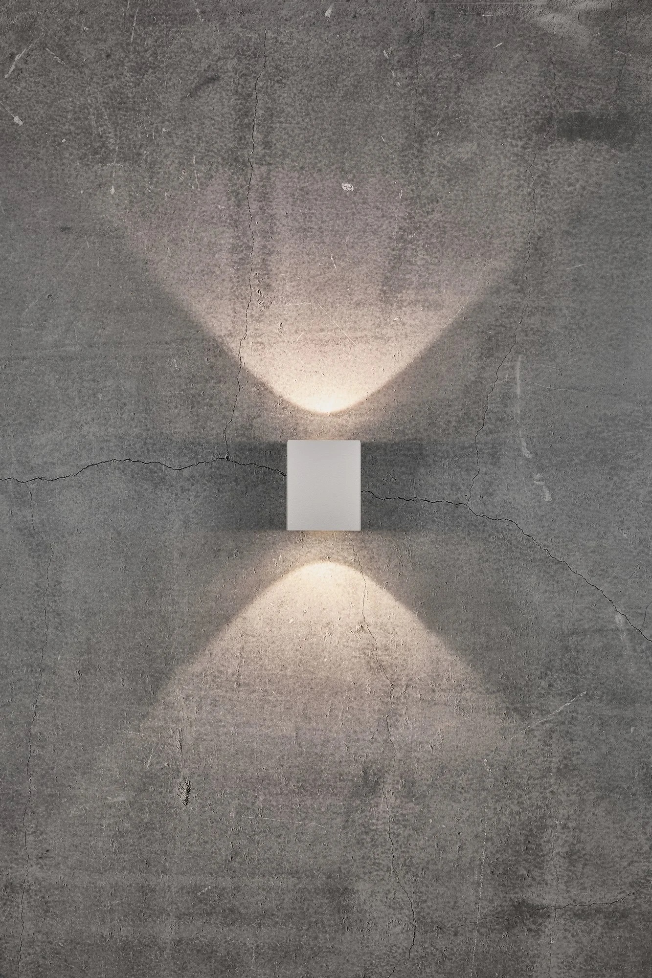 Nordlux Canto Kubi venkovní nástěnné svítidlo 2x6 W bílá 49711001