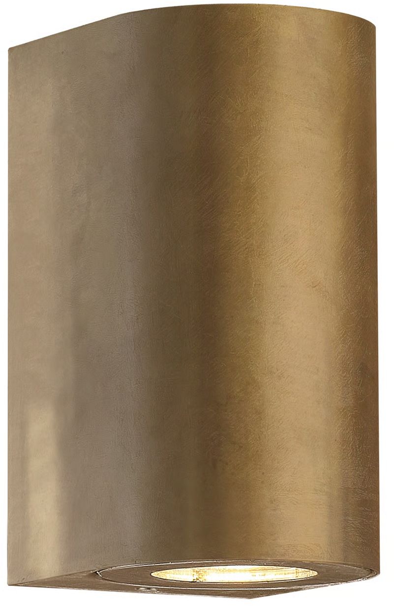 Nordlux Canto Maxi venkovní nástěnné svítidlo 2x28 W mosaz 49721035