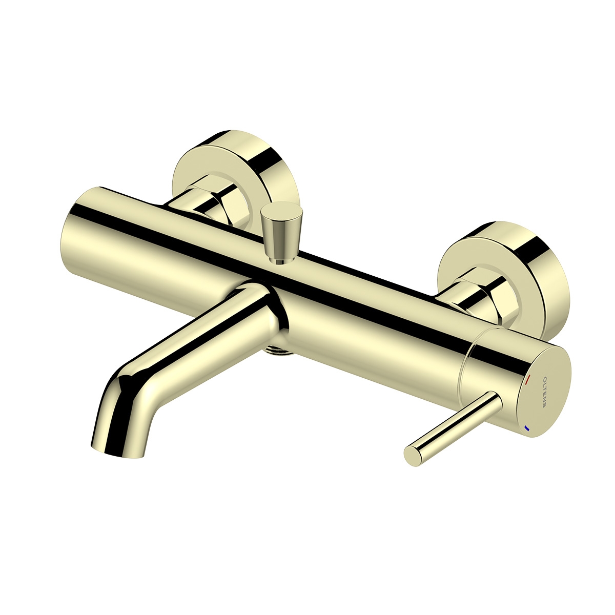 Oltens Molle vanová baterie na stěnu zlatý lesk 34112800