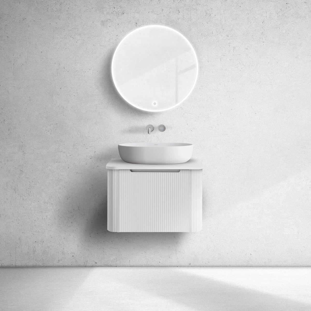 Sada skříňka Oltens Hamnes 60022000, deska na skříňku Oltens Hamnes 63012000