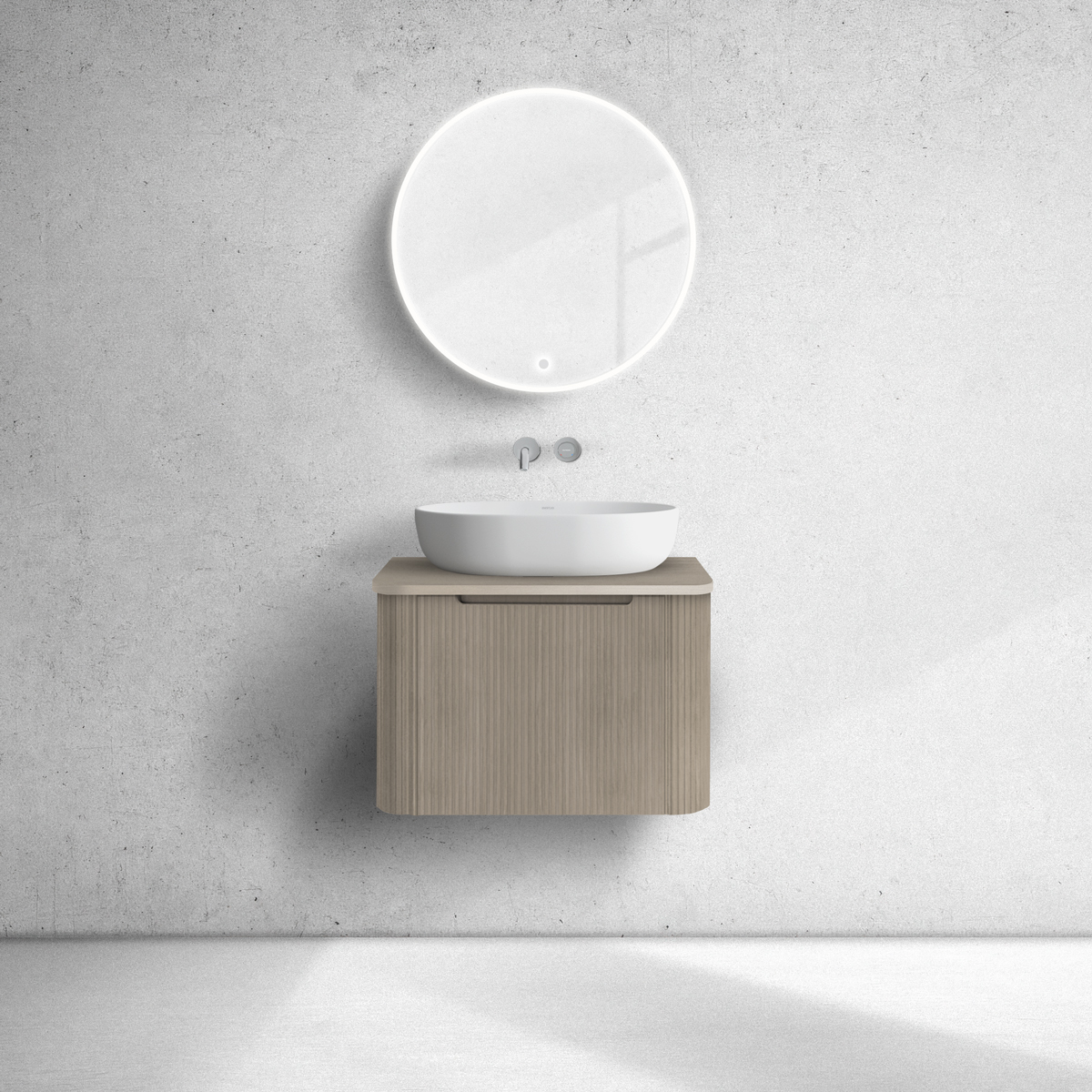 Sada skříňka Oltens Hamnes 60022060, deska na skříňku Oltens Hamnes 63012060