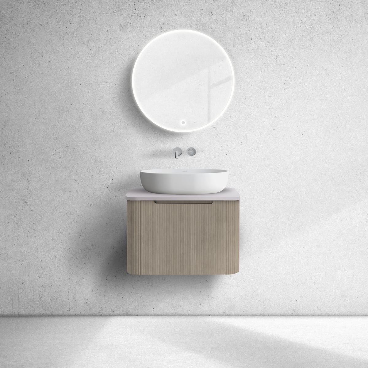 Sada skříňka Oltens Hamnes 60022060, deska na skříňku Oltens Hamnes 63012900