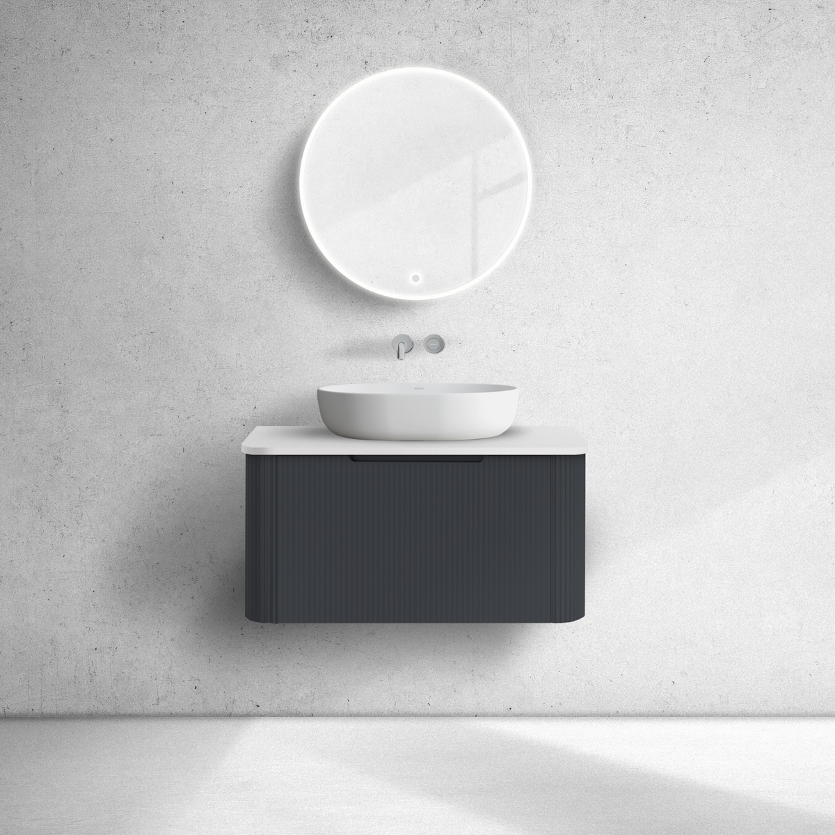 Sada skříňka Oltens Hamnes 60023300, deska na skříňku Oltens Hamnes 63013000