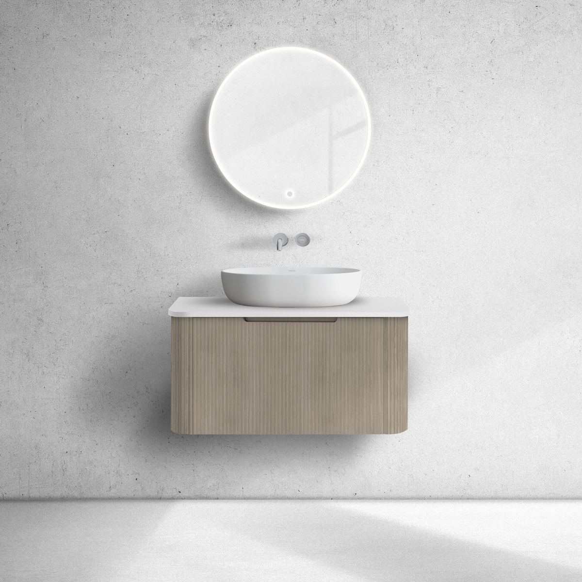 Sada skříňka Oltens Hamnes 60023060, deska na skříňku Oltens Hamnes 63013000