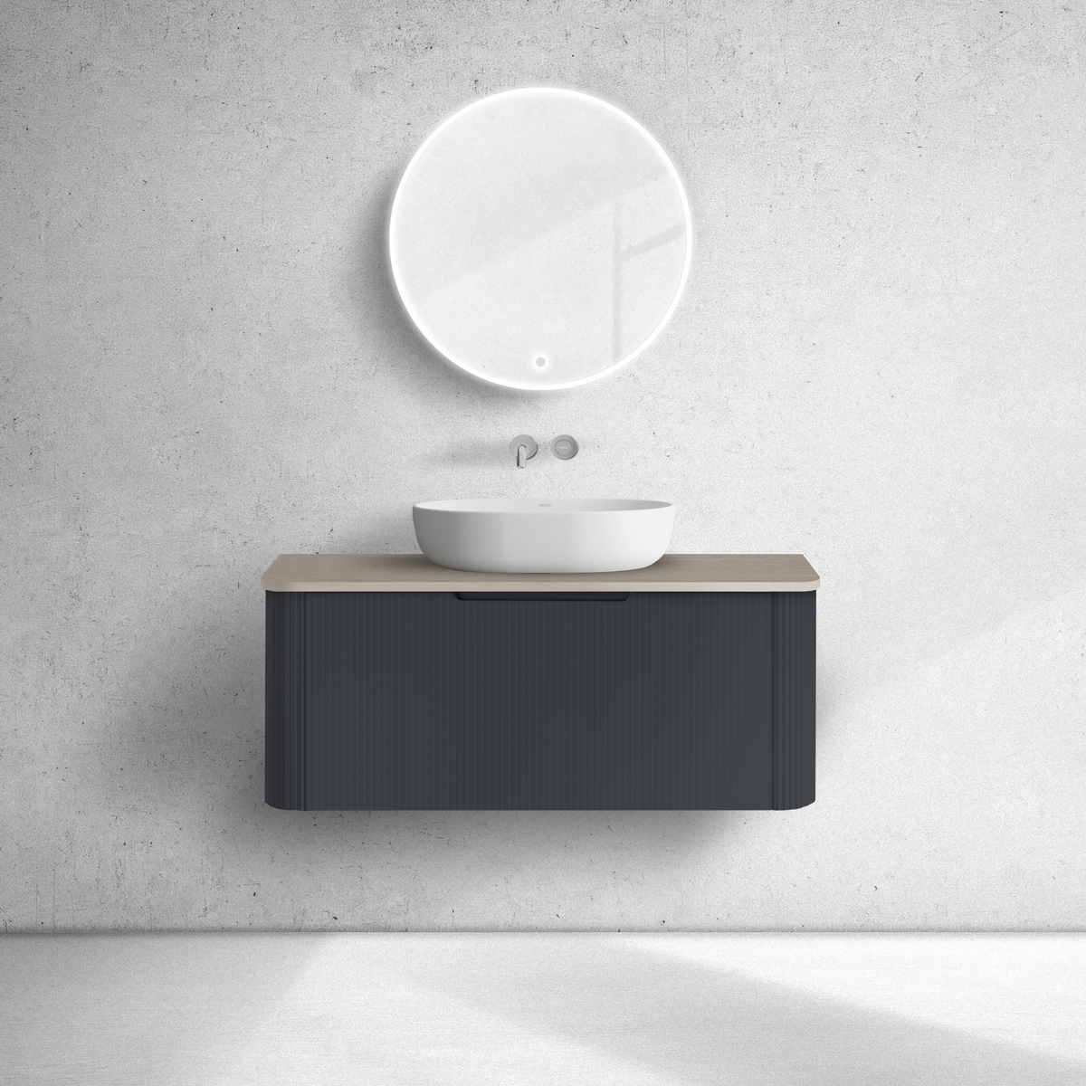 Sada skříňka Oltens Hamnes 60024300, deska na skříňku Oltens Hamnes 63014060