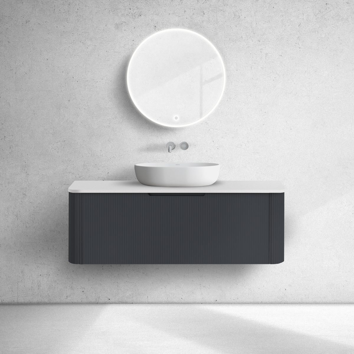 Sada skříňka Oltens Hamnes 60025300, deska na skříňku Oltens Hamnes 63015000