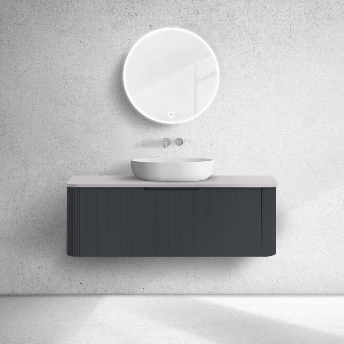 Sada skříňka Oltens Hamnes 60025300, deska na skříňku Oltens Hamnes 63015900