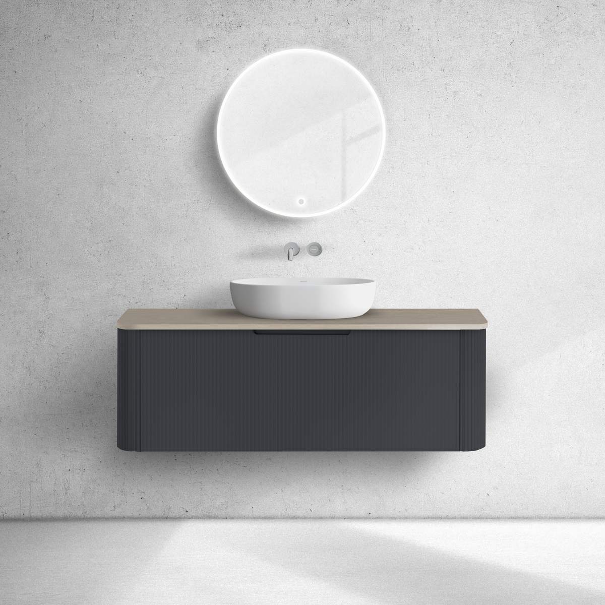 Sada skříňka Oltens Hamnes 60025300, deska na skříňku Oltens Hamnes 63015060