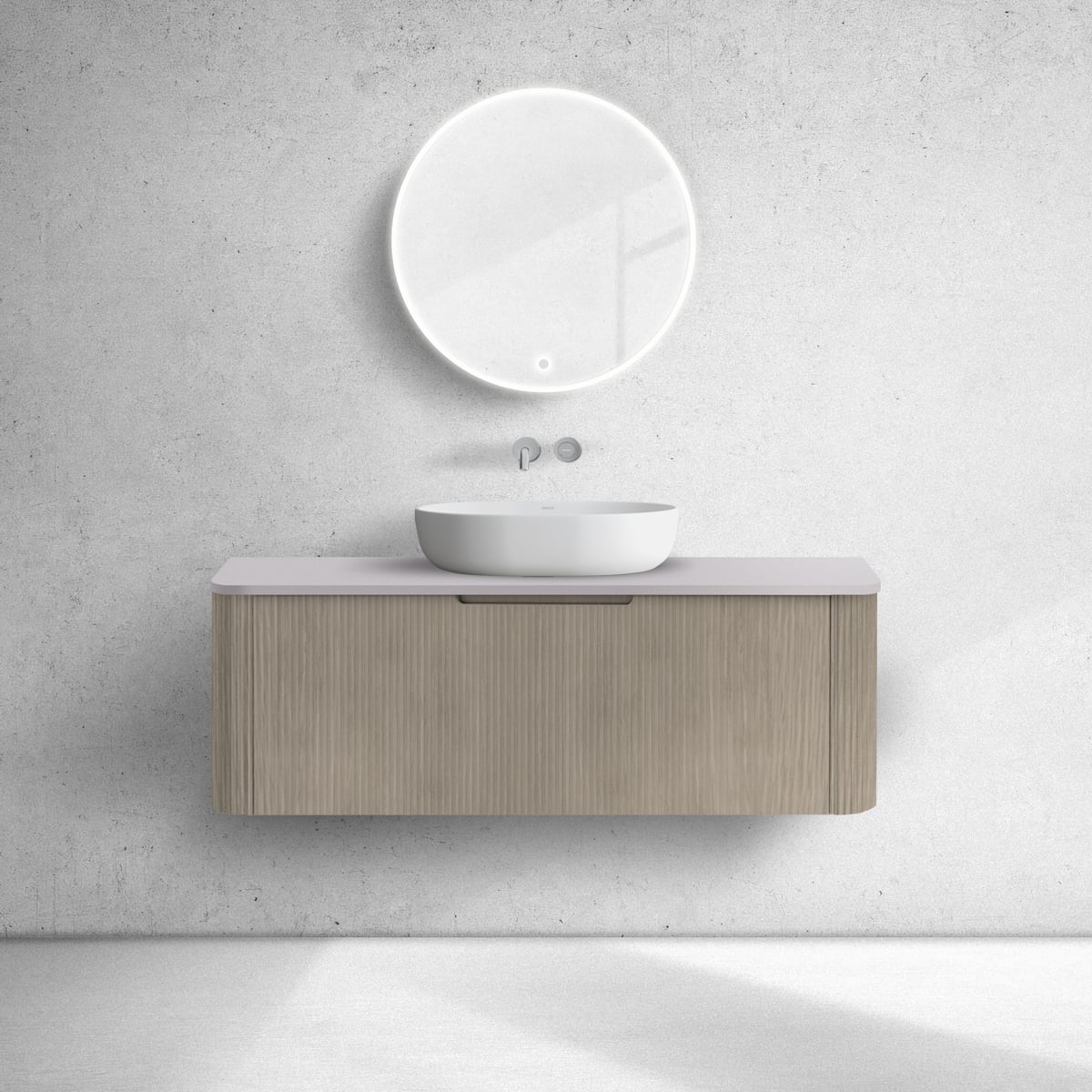 Sada skříňka Oltens Hamnes 60025060, deska na skříňku Oltens Hamnes 63015900