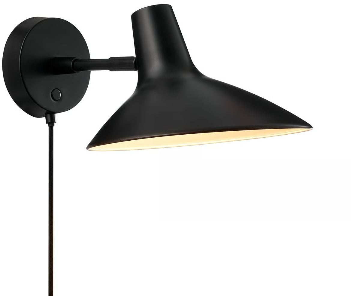 Nordlux Darci nástěnné svítidlo 1x25 W černá 2320221003