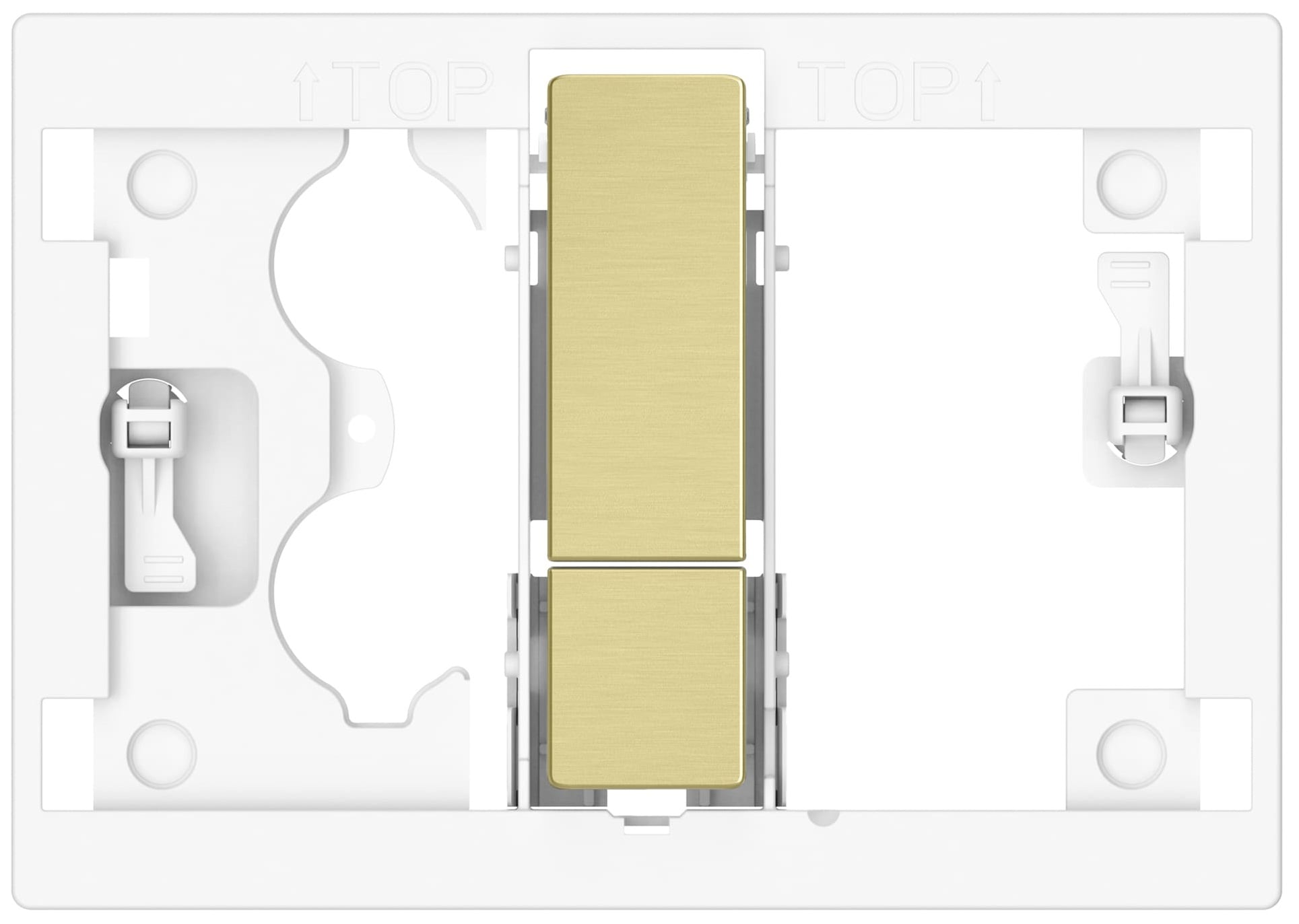 Roca Duplo S mechanismus tlačítka pro WC zlatá A8904213VA