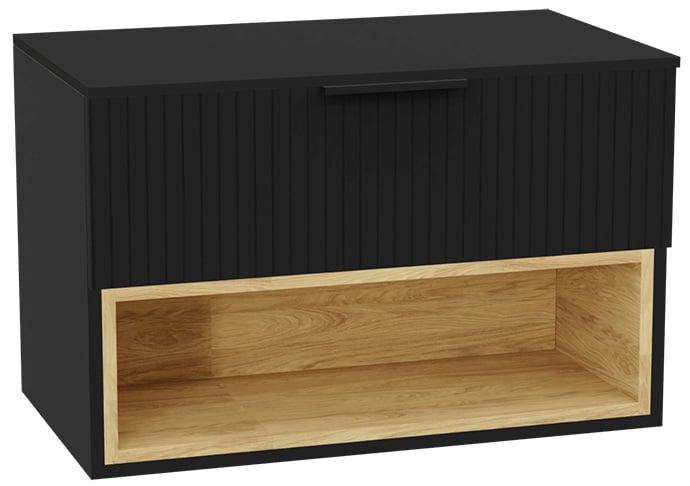 Sada korpus skříňky Excellent Tuto 2.0 MLEX.2171.800.BKBL, deska na skříňku Excellent Tuto 2.0 MLEX.2111.800.BK, MLEX.2151.800.03.BK