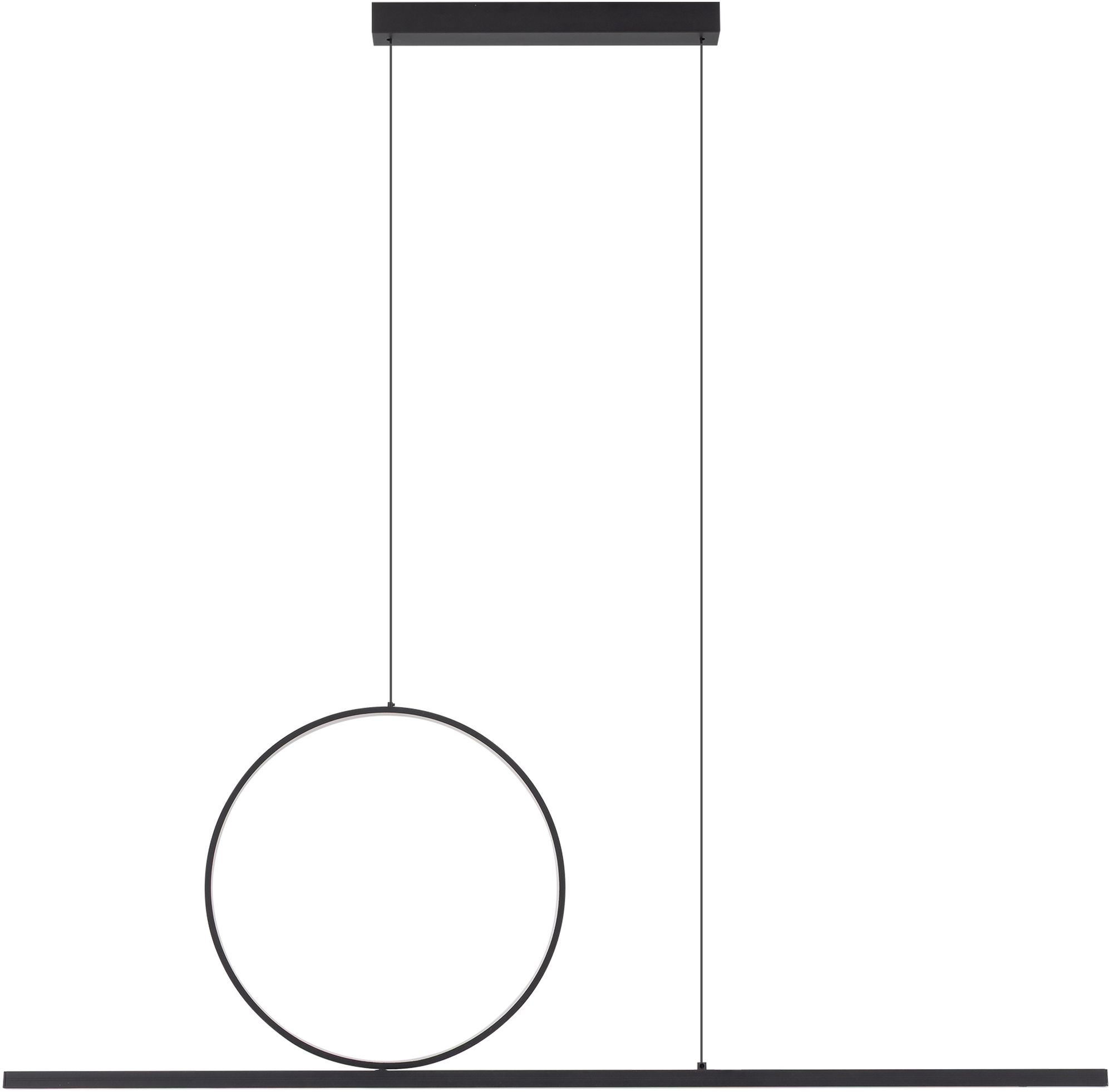 Nowodvorski Lighting Lineo závěsné svítidlo 2x39 W bílá-černá 11879