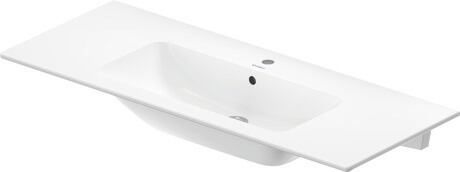 Duravit ME by Starck umyvadlo 123x49 cm obdélníkový klasický-nábytkový bílá 23361200601