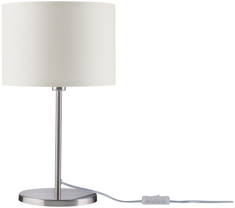 Paulmann Tessa stolní lampa 1x40 W bílá PL70923