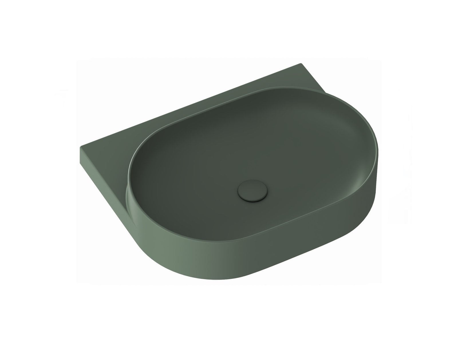 Ravak Yard umyvadlo 60.5x50 cm polokulatý klasický XJX08060000