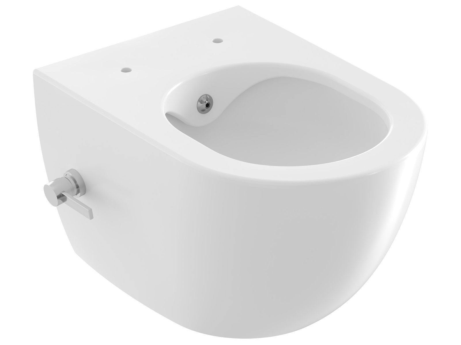 Ravak Chrome bidetové wc závěsné Bez oplachového kruhu bílá X01912