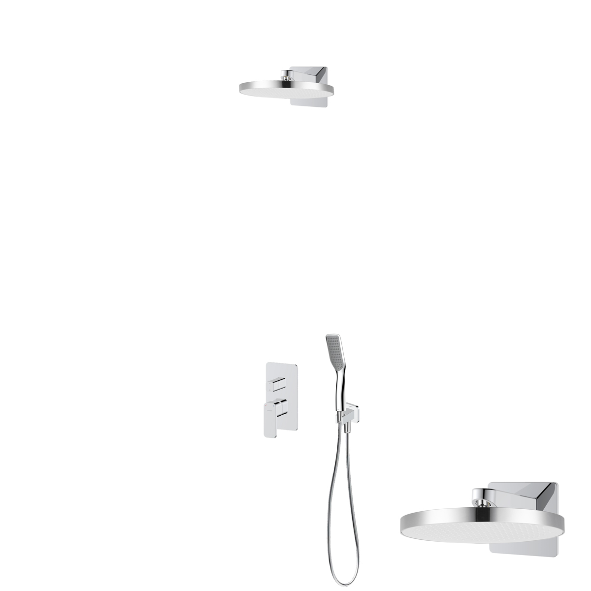 Sada hlavová sprcha Oltens Regna 37009100, vanová baterie Oltens Hadsel 34108100, 39403100, 39306100, 37200100, 37111100