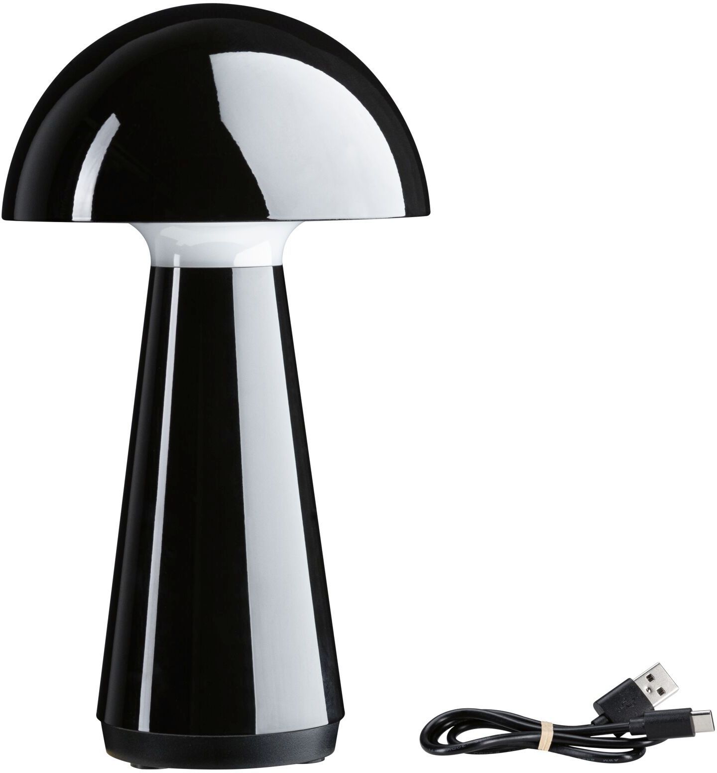 Paulmann Onzo stolní lampa 1x2.6 W černá PL76994