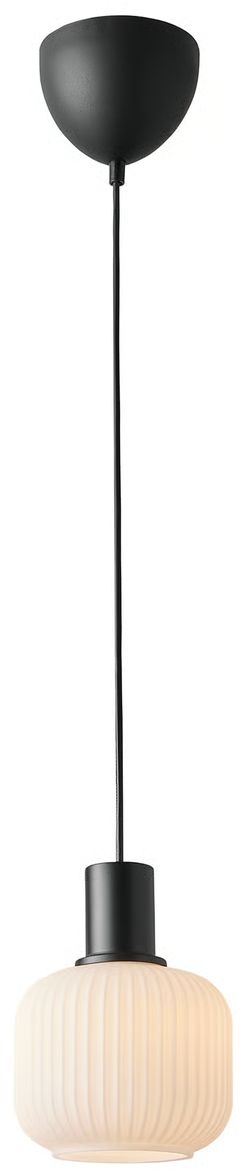 Nordlux Milford závěsné svítidlo 1x25 W černá 2412613003
