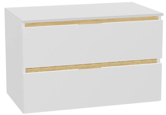 Sada korpus skříňky Excellent Tuto 2.0 MLEX.2172.800.WHBL, deska na skříňku Excellent Tuto 2.0 MLEX.2111.800.WH, MLEX.2151.800.01.WH