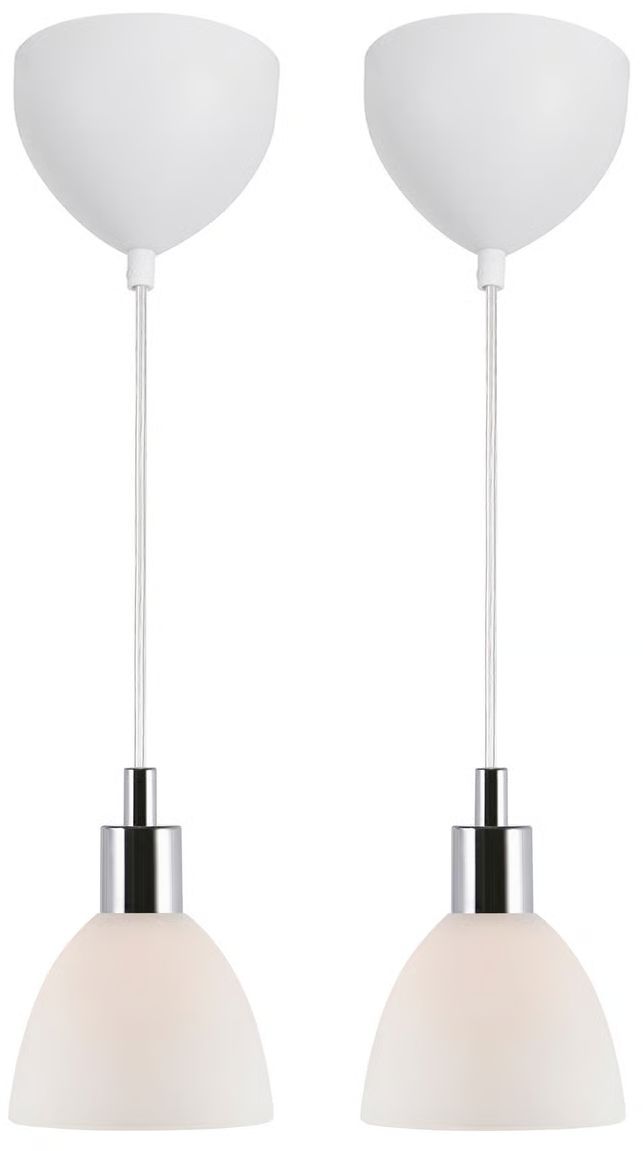 Nordlux Ray závěsné svítidlo 2x40 W chrom 63233033